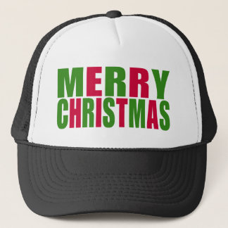 Merry Christmas Trucker Hat