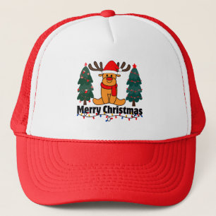 Merry Christmas Trucker Hat