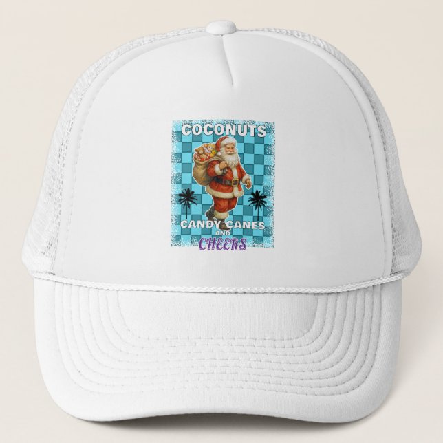 Merry Christmas Trucker Hat (Front)