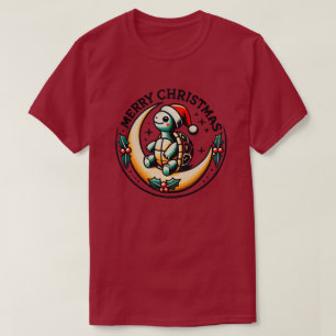 Merry Christmas Turtle T-Shirt