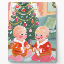 Merry christmas twins