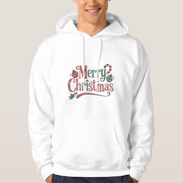 Merry Christmas typography tee (Front)