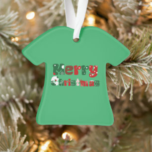 Merry Christmas Unisex & Kids Clothing Ornament