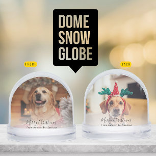 Merry Christmas Vet Tech Business Name Photos Snowglobe