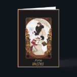 Merry Christmas Vintage Art Deco Holiday Card<br><div class="desc">Anyone would love to receive this vintage art deco lady card for Christmas this year!</div>