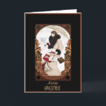 Merry Christmas Vintage Art Deco Holiday Card<br><div class="desc">Anyone would love to receive this vintage art deco lady card for Christmas this year!</div>