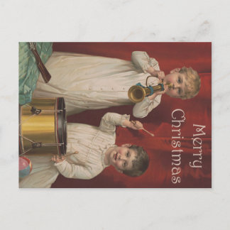 Merry Christmas Vintage Art Postcard