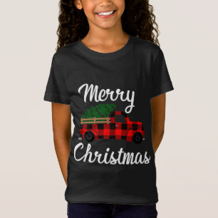 Merry Christmas Vintage Farm Truck T-Shirt