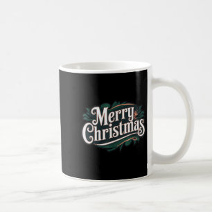 Merry Christmas Vintage Festive Holiday Nk Xmas Coffee Mug