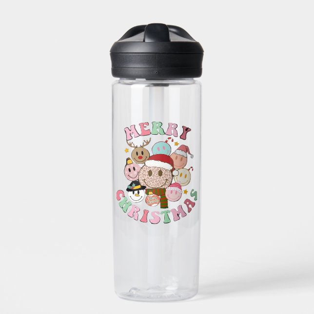 Merry Christmas  Water Bottle (Front)