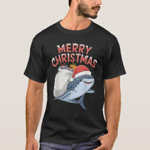 Merry Christmas Whale Shark T-Shirt