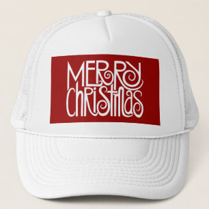Merry Christmas White Hat