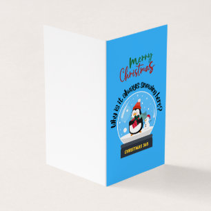 Merry Christmas Why is it Always Snowing Here