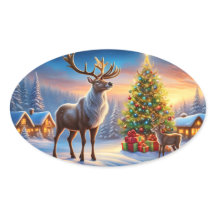 Merry Christmas window stickers
