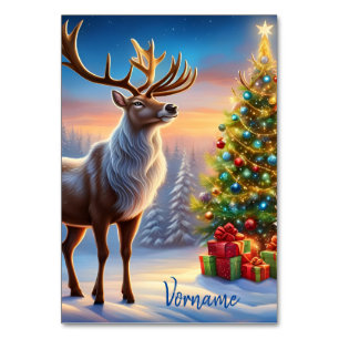 Merry Christmas window stickers Table Number