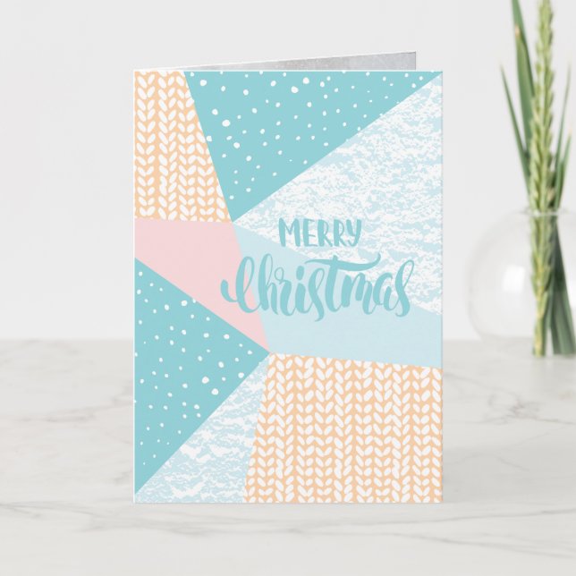 MERRY CHRISTMAS | Winter Holiday Patterns (Front)