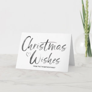 Merry Christmas Wishes Gift For Friends Family Card