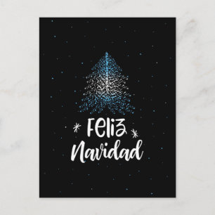 Merry Christmas with Argentina flag Holiday Postcard