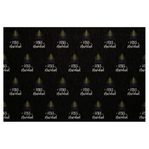 Merry Christmas with Columbia flag Fabric