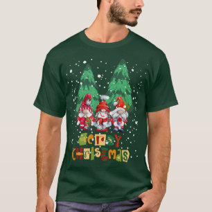 MERRY CHRISTMAS WITH GNOMES WINTER HOLIDAYS T-Shirt