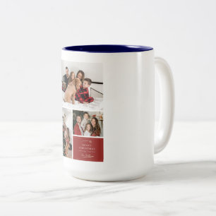 Merry Christmas with Happiness Family Mug