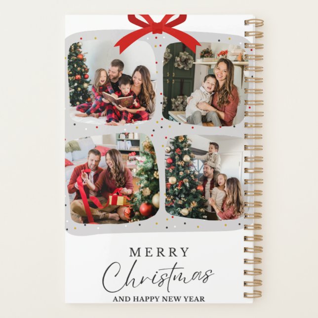 Merry Christmas with Joyful Family Planner (Back)