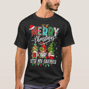 Merry Christmas With My Gnomes Matching Friends Sw T-Shirt