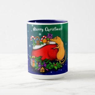 Merry Christmas with Rat Prince Mug