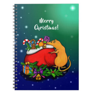 Merry Christmas with Rat Prince Notebook