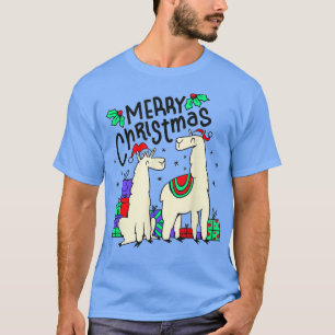 Merry Christmas with this cute lama, llama T-Shirt