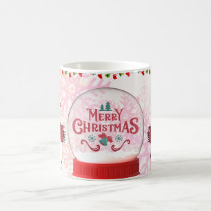 Merry Christmas with Winter Reindeer holiday gift Coffee Mug