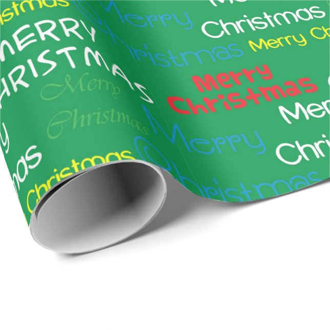 Merry Christmas Wrapping Paper (Roll Corner)