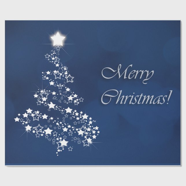 Merry Christmas Wrapping Paper (Flat)