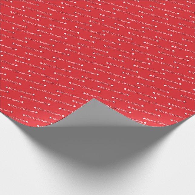 Merry Christmas Wrapping Paper (Corner)