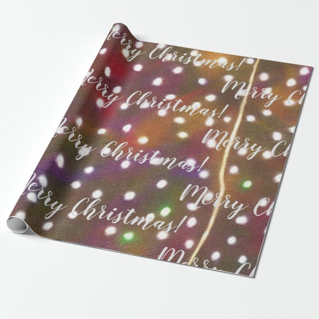 Merry Christmas! Wrapping Paper (Unrolled)