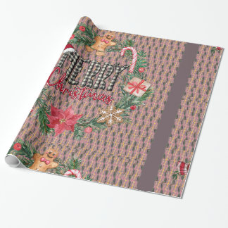 Merry Christmas wrapping paper