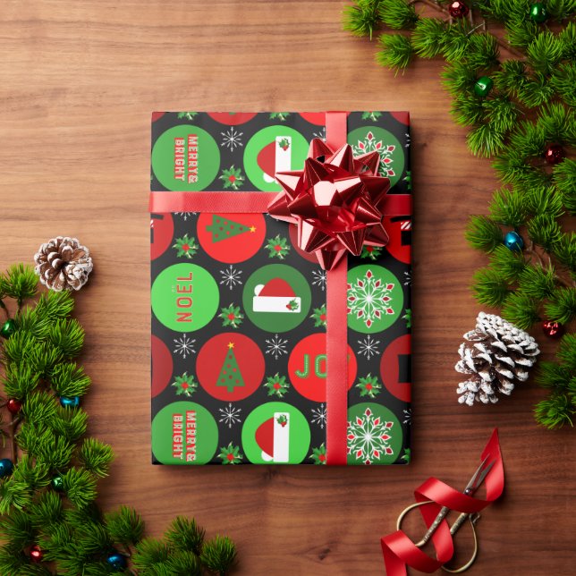 Merry Christmas Wrapping Paper (Holiday Gift)