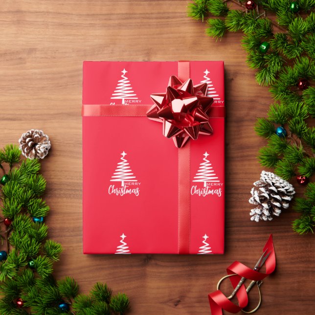 Merry Christmas Wrapping Paper (Holiday Gift)