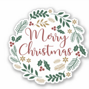 Merry Christmas Wreath