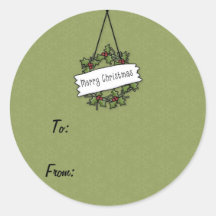 Merry Christmas Wreath
