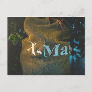 Merry christmas,X-MAS Holiday Postcard