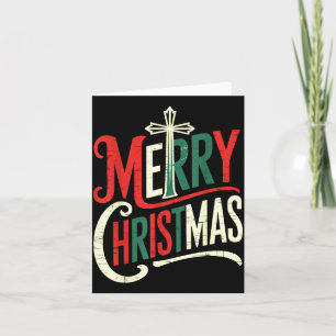 Merry Christmas Xmas Family Card