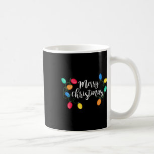 Merry Christmas Xmas Lights Family Matching Pajama Coffee Mug