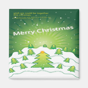 Merry Christmas Xmas Magnet Fridge Kitchen Gift