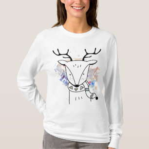 Merry Christmas - Xmas - Rudolph Reindeer T-Shirt