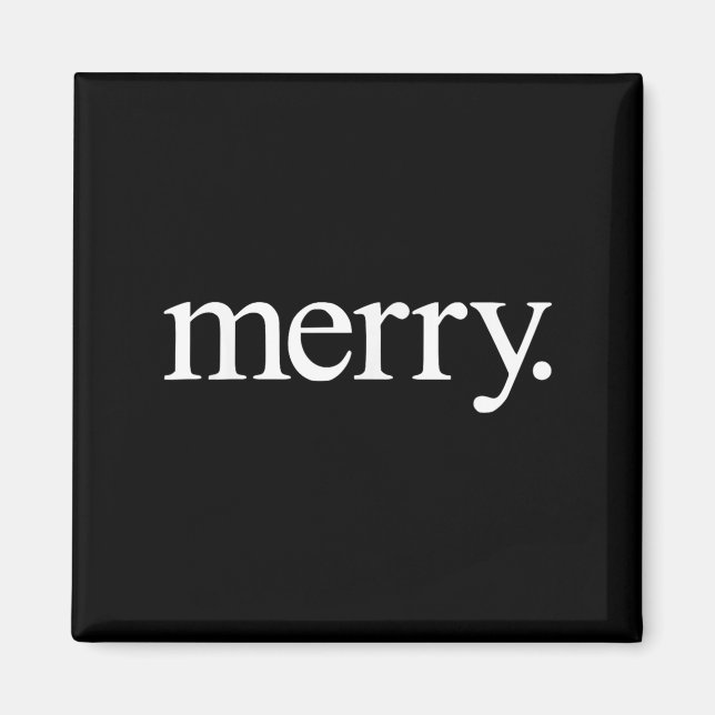 Merry Christmas Xmas Tis The Season Family Pyjamas Magnet (Front)