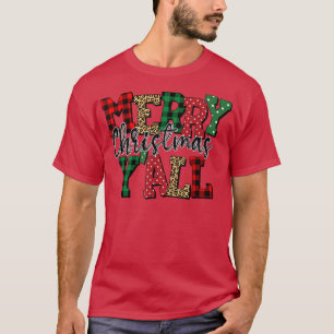 Merry Christmas Y'all, Buffalo Christmas and Cheet T-Shirt