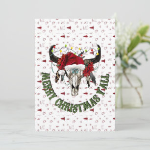 Merry Christmas Y'all Holiday Card