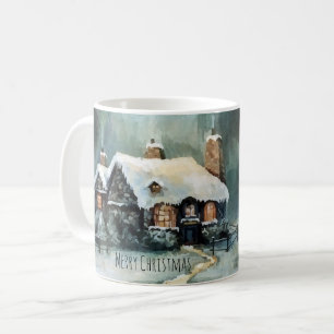 Merry Christmas Y'All Marvellous Winter Night   Coffee Mug