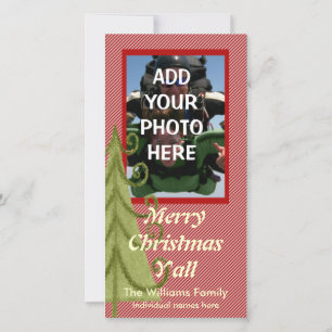 Merry Christmas Y'all Photo Card